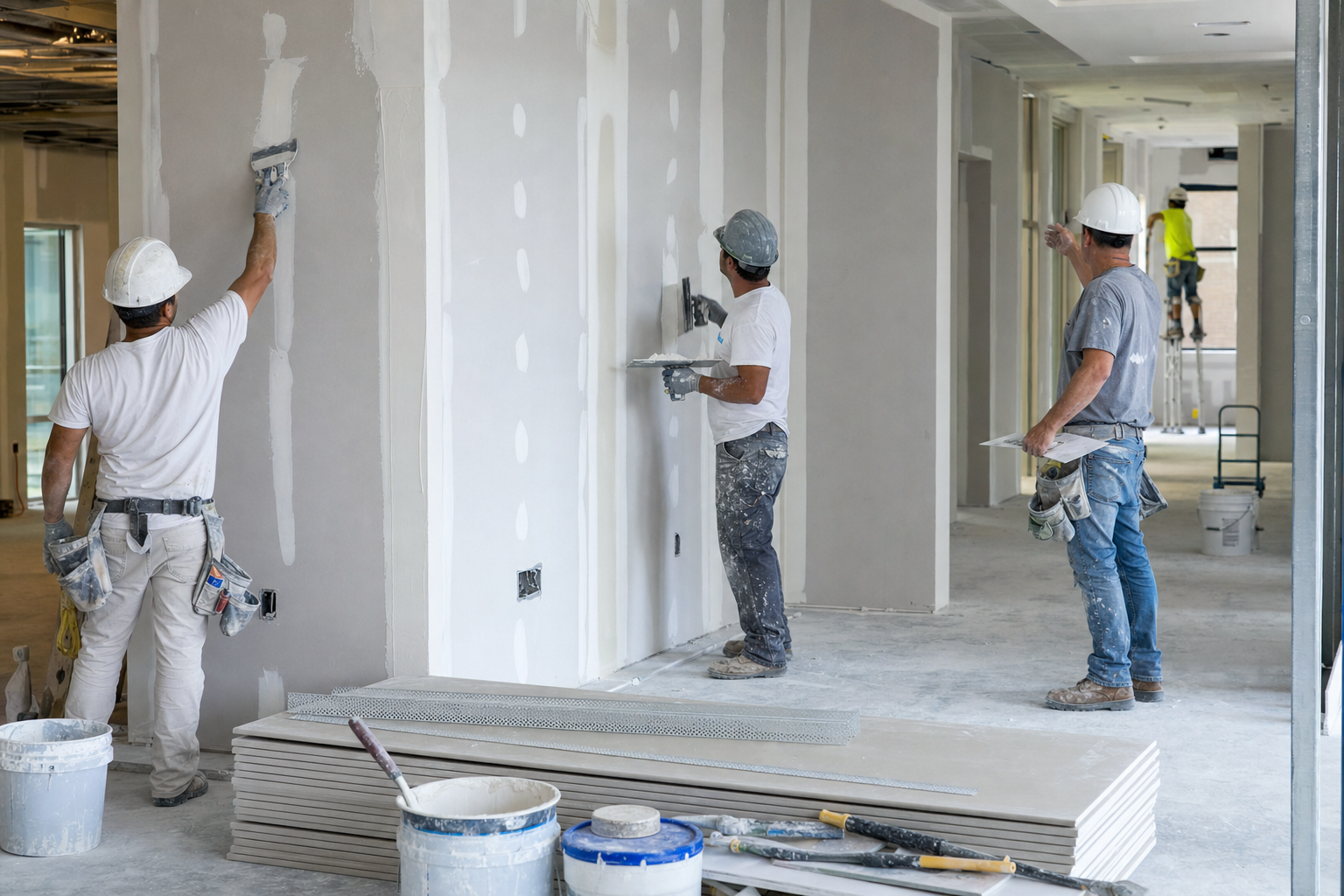 Drywall Drywall takeoff tree organized by scope of work placeholder