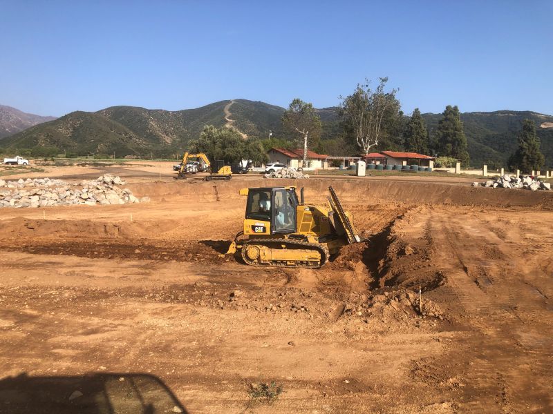Earthwork and grading project